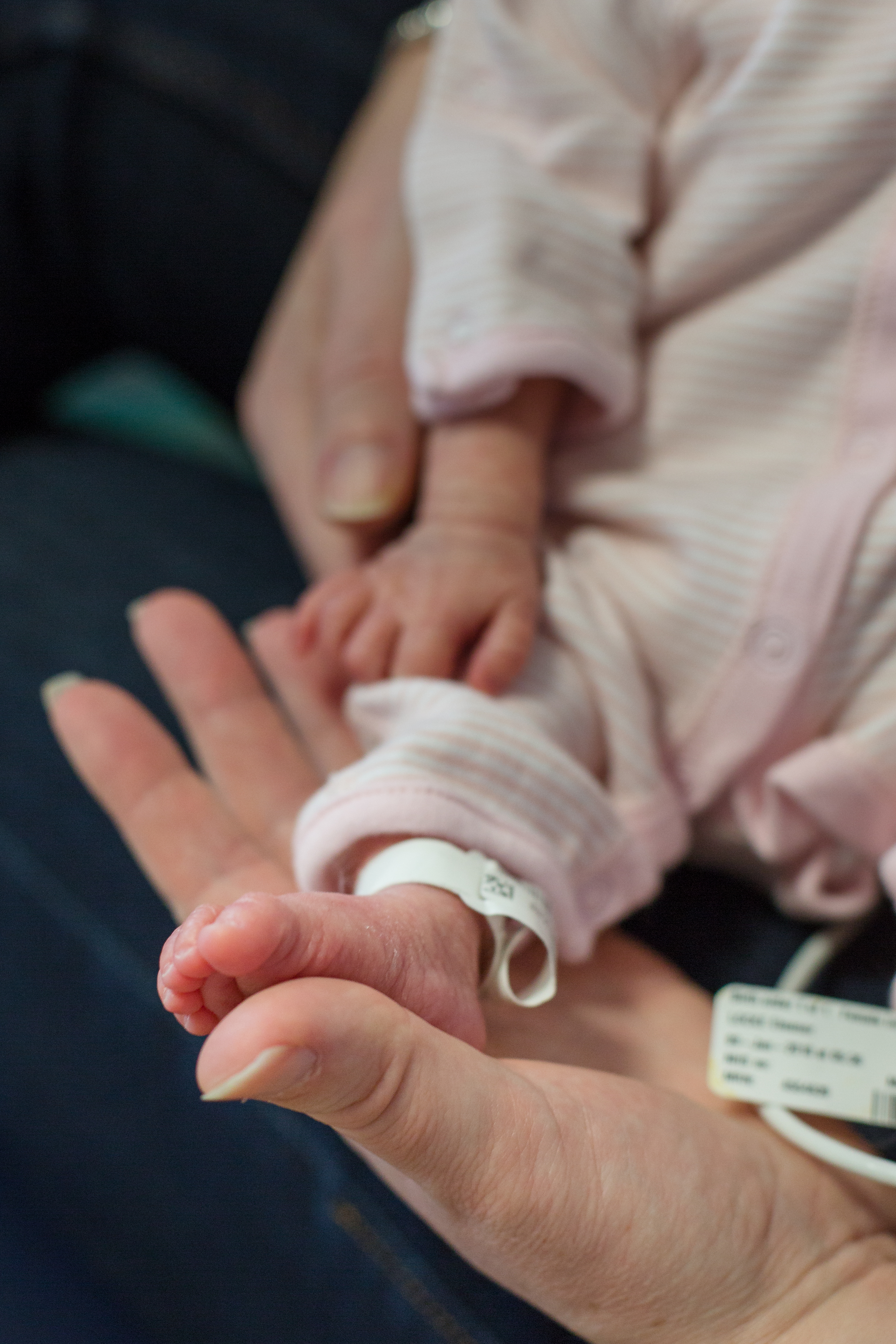Tiny toes Neonatal premature baby Kingston hospital