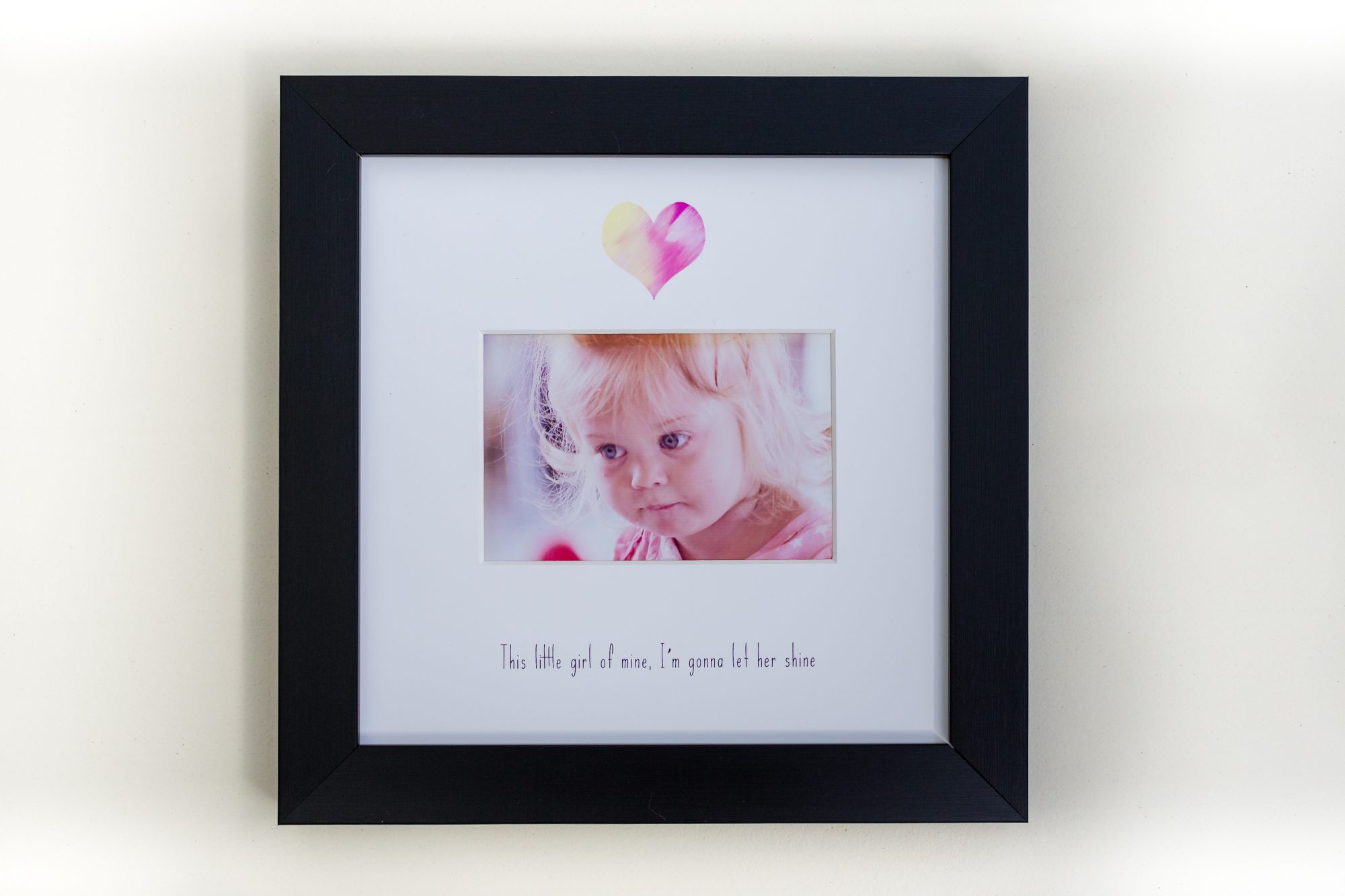 Casting Love photo frame