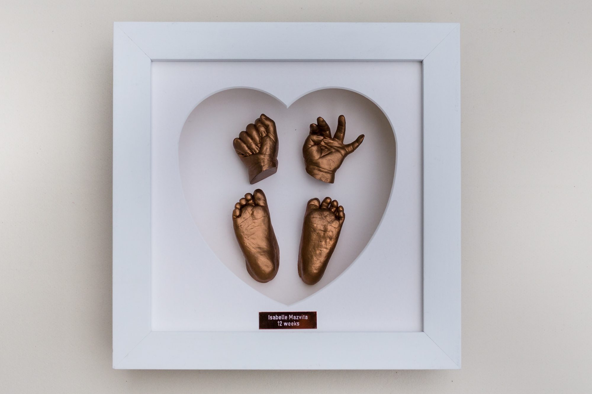 Casting Love bronze casts